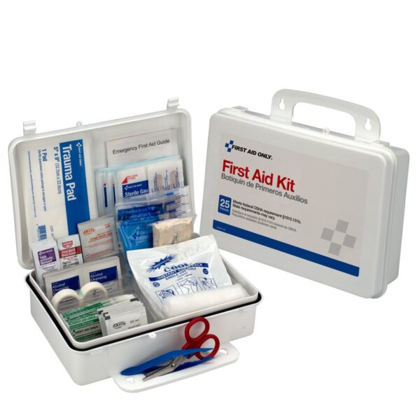 First Aid Only 25 Person OSHA First Aid Kit, Weatherproof Plastic Case - Image 5