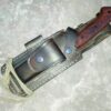 Ottoza Handmade Leather Knife Sheath SIDE DRAW Knife Sheath - Bushcraft Knife Sheath - Hunting Knife Sheath - Survival Knife Sheath - Vertical Knife Sheath Dark Brown TOP GRAIN LEATHER No:207 - Image 3