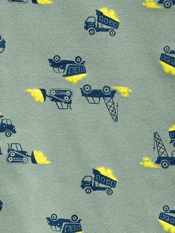 Simple Joys by Carter’s Boys' 6-Piece Snug Fit Cotton Pajama Set – Soft, Breathable, Fun Prints for Kids - Image 6