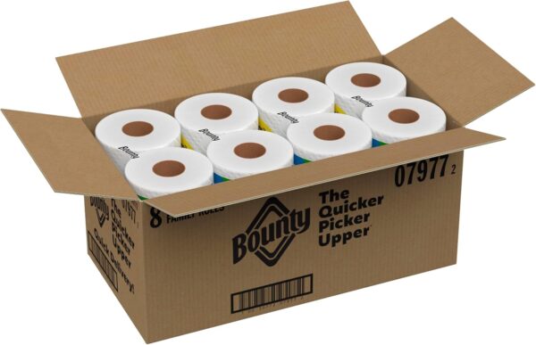 Bounty Quick Size Paper Towels – 8 Family Rolls (Equals 20 Regular Rolls), White | Ultra-Absorbent & Strong | Amazon Affiliate Deal – Alqabi Online Shop - Image 11