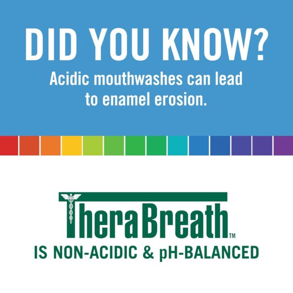 TheraBreath Fresh Breath Mouthwash - Icy Mint, Alcohol-Free, 16oz (2-Pack) | Long-Lasting Oral Care | Amazon Affiliate Deal - Image 2