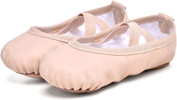 Stelle Ballet Shoes for Girls & Boys | Toddler Ballet Slippers | Soft Leather Dance Shoes for Kids (Toddler/Little Kid/Big Kid) - Image 3