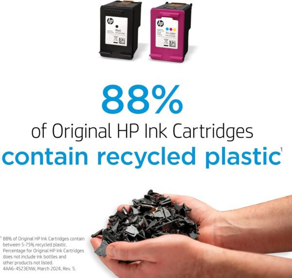 HP 67XL Black High-Yield Ink Cartridge | Compatible with HP DeskJet 1255, 2700, 4100 & ENVY 6000, 6400 Series Printers | 3YM57AN | Alqabi Online Shop - Image 7