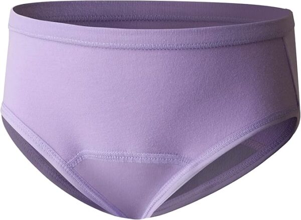 Hanes Toddler Girls’ Potty Training Briefs 6-Pack | Soft Cotton Underwear for Girls | Comfortable Potty Trainer Panties - Image 4