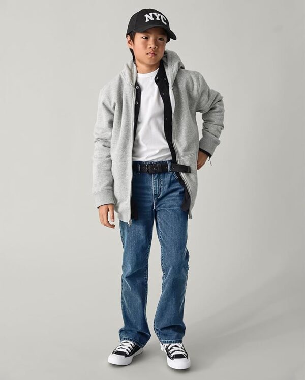 The Children's Place Boys' Bootcut Jeans | Stylish Durable Denim Pants for Kids – Alqabi Online Shop - Image 5