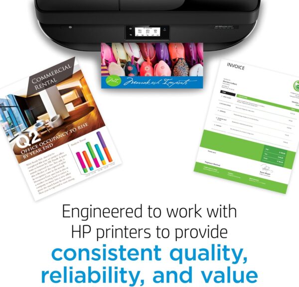 HP 67XL Black High-Yield Ink Cartridge | Compatible with HP DeskJet 1255, 2700, 4100 & ENVY 6000, 6400 Series Printers | 3YM57AN | Alqabi Online Shop - Image 6