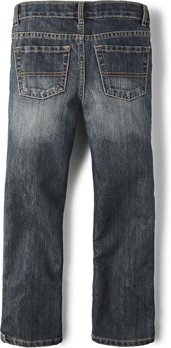 The Children's Place Boys' Bootcut Jeans | Stylish Durable Denim Pants for Kids – Alqabi Online Shop - Image 2