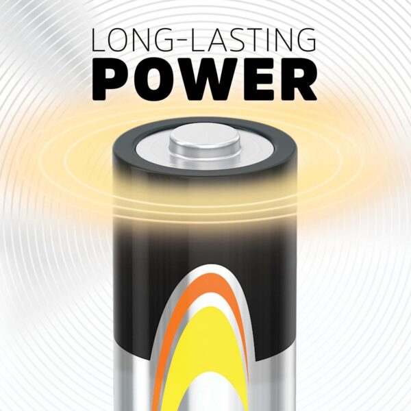 Energizer AA Batteries Alkaline Power, 32 Count | Long-Lasting Double A Battery Pack for Everyday Use - Image 9