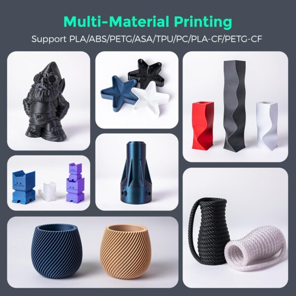FLASHFORGE Adventurer 5M Pro 3D Printer | 600mm/s High-Speed CoreXY | Smart Auto Print & Detachable 280°C Nozzle - Image 3