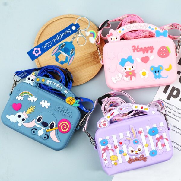 Trendy Crossbody Bag with Adjustable Strap & Wallet Set for Girls | Stylish Shoulder Purse & Coin Pouch Combo – Alqabi Online Shop - Image 2